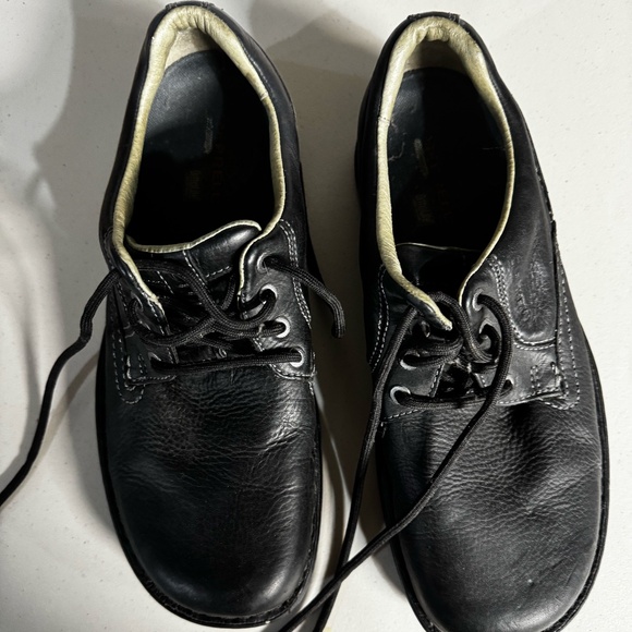 Merrell casual leather dress shoes. size 10 Black - Picture 1 of 4